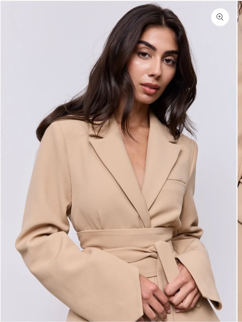 ODD MUSE Belted Blazer